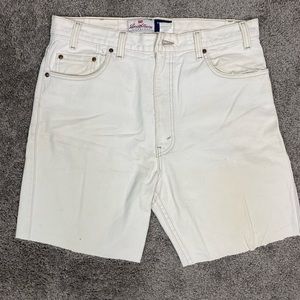 Vintage levis‎ white jorts
